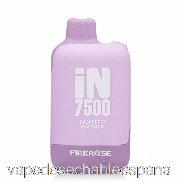 Vape Desechable España Firerose In7500 Gin Tonic Desechable Frambuesa